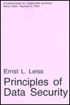 Book Principles Of Data Security (foundations Of Computer Science) free