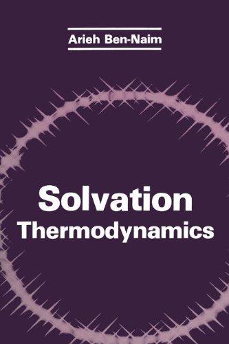 Book Solvation Thermodynamics free