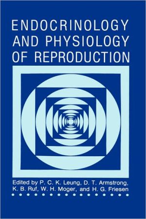 Book Endocrinology And Physiology Of Reproduction free