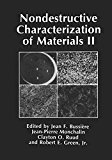 Book Nondestructive Characterization Of Materials Ii free Book Nondestructive Characterization Of Materials Ii free