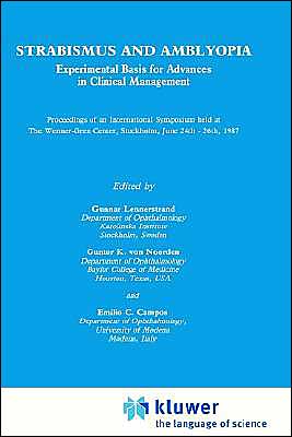 Book Strabismus and Amblyopia: Experimental Basis for Advances in Clinical Management (Wenner-Gren International Symposium Series, Vol 49) (NATO Asi Series) free