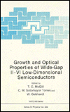 Book Growth And Optical Properties Of Wide-gap Ii–vi Low-dimensional Semiconductors (nato Science Series B:) free