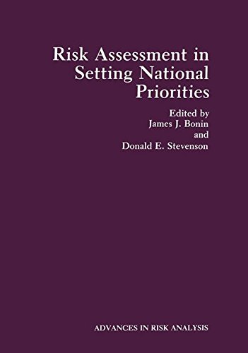 Book Risk Assessment In Setting National Priorities (advances In Risk Analysis) free