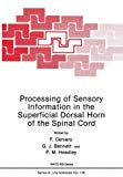 Book Processing of Sensory Information in the Superficial Dorsal Horn of the Spinal Cord free