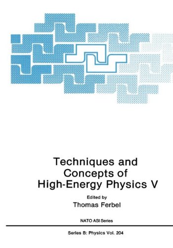 Book Techniques and Concepts of High-Energy Physics V (Nato Science Series B:, 20) free