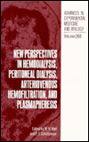 Book New Perspectives In Hemodialysis, Peritoneal Dialysis, Arteriovenous Hemofiltration, And Plasmapheresis (advances In Experimental Medicine & Biology) free