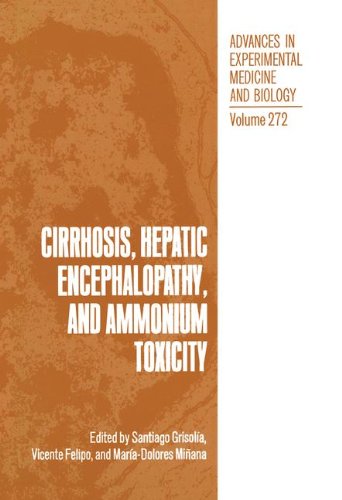 Book Cirrhosis, Hepatic Encephalopathy, And Ammonium Toxicity free