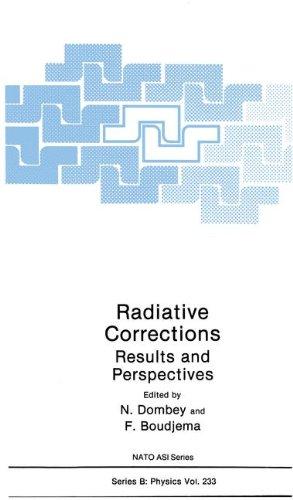 Book Radiative Corrections: Results And Perspectives (nato Science Series B:) free