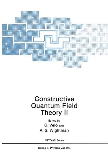 Book Constructive Quantum Field Theory Ii (nato Science Series B:) (v. 2) free