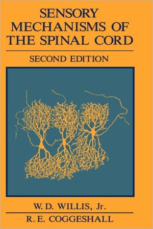 Book Sensory Mechanisms of the Spinal Cord free
