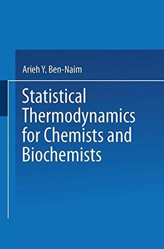 Book Statistical Thermodynamics for Chemists and Biochemists free