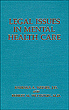 Book Legal Issues in Mental Health Care free