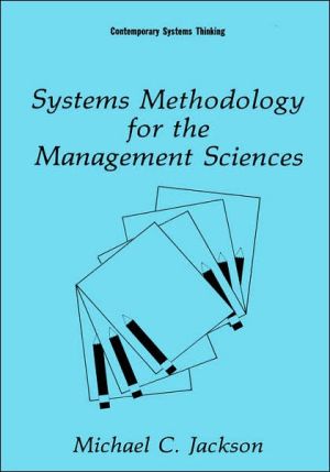 Book Systems Methodology for the Management Sciences (Contemporary Systems Thinking) free