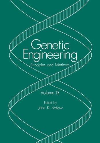 Book Genetic Engineering: Principles And Methods: Volume 13 free