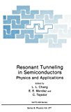 Book Resonant tunneling in semiconductors free