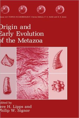 Book Origin and Early Evolution of the Metazoa (Topics in Geobiology, 10) free