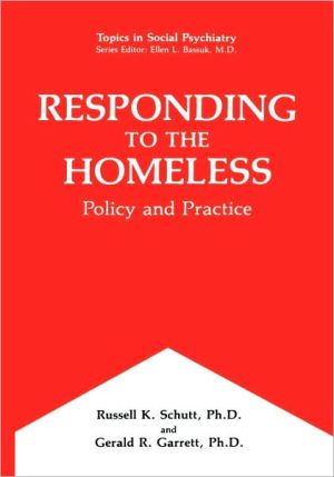 Book Responding to the Homeless: Policy and Practice (Topics in Social Psychiatry) free