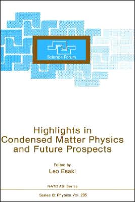 Book Highlights In Condensed Matter Physics And Future Prospects free