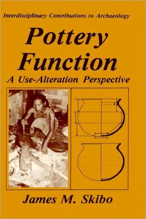Book Pottery Function: A Use-alteration Perspective (interdisciplinary Contributions To Archaeology) free