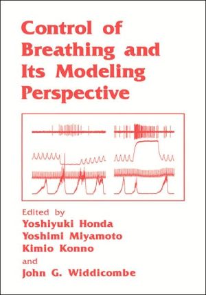 Book Control of Breathing and Its Modeling Perspective free