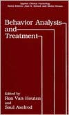 Book Behavior Analysis and Treatment (Nato Science Series B:) free
