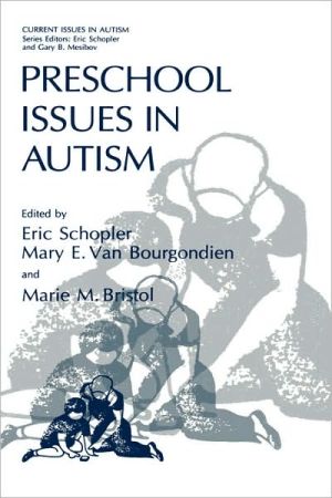 Book Preschool Issues in Autism (Current Issues in Autism) free