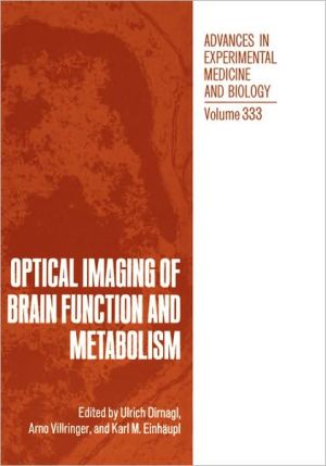 Book Optical Imaging of Brain Function and Metabolism free