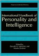 Book International Handbook of Personality and Intelligence (Perspectives on Individual Differences) free