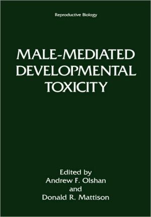 Book Male-Mediated Developmental Toxicity (Reproductive Biology) free