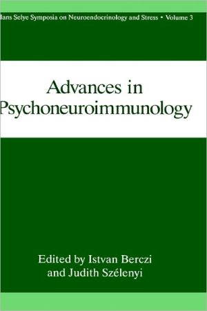 Book Advances In Psychoneuroimmunology (hans Selye Symposia On Neuroendocrinology And Stress) free