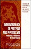 Book Immunobiology of Proteins and Peptides VIII: Manipulation or Modulation of the Immune Response (Advances in Experimental Medicine & Biology) free