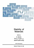 Book Stability of Materials (Nato Science Series B:) free