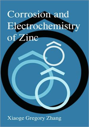 Book Corrosion and Electrochemistry of Zinc free