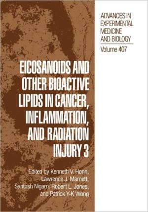 Book Eicosanoids And Other Bioactive Lipids In Cancer, Inflammation, And Radiation Injury 3 (advances In Experimental Medicine And Biology) (v. 3) free