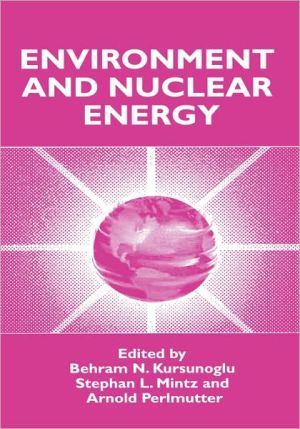 Book Environment And Nuclear Energy (environmental Science Research; 55) free