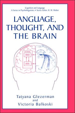 Book Language, Thought, and the Brain (Cognition and Language: A Series in Psycholinguistics) free