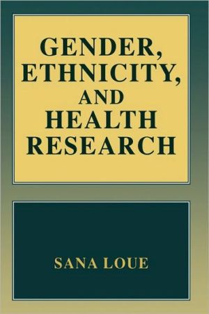 Book Gender, Ethnicity, and Health Research free