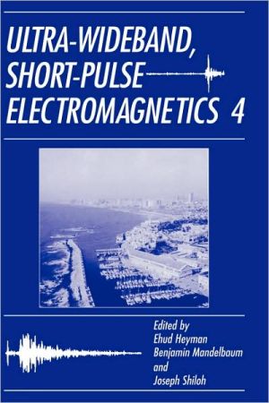 Book Ultra-Wideband Short-Pulse Electromagnetics 4 free