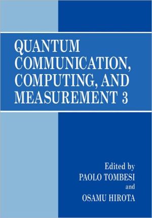 Book Quantum Communication, Computing, and Measurement 3 (v. 3) free