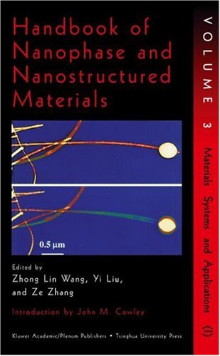 Book Handbook Of Nanophase And Nanostructured Materials Vol. 3 : Materials Systems And Applications I free