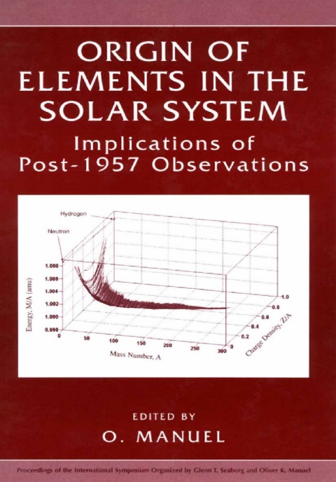 Book Origin of Elements in the Solar System free