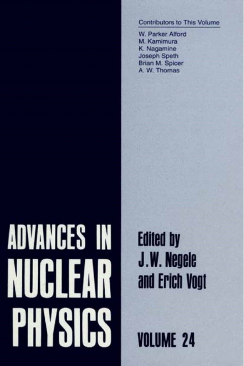 Book Advances in Nuclear Physics free