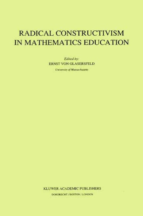 Book Radical Constructivism in Mathematics Education free