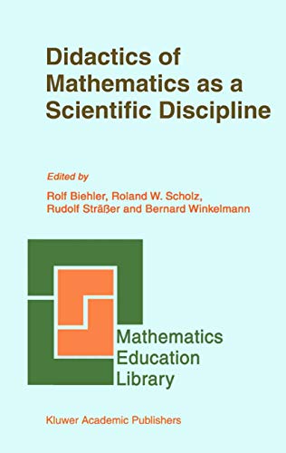 Book Didactics of Mathematics as a Scientific Discipline (Mathematics Education Library Book 13) free