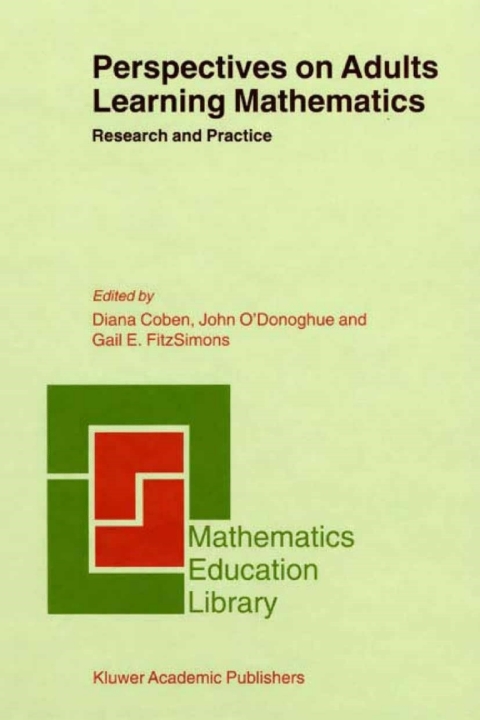 Book Perspectives on Adults Learning Mathematics free