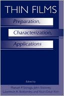Book Thin Films: Preparation, Characterization, Applications free