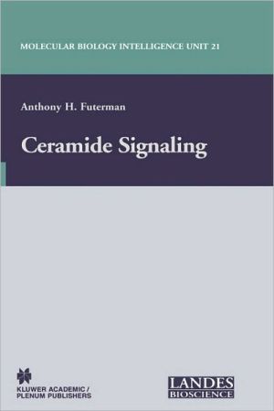 Book Ceramide Signaling (molecular Biology Intelligence Unit) free Book Ceramide Signaling (molecular Biology Intelligence Unit) free