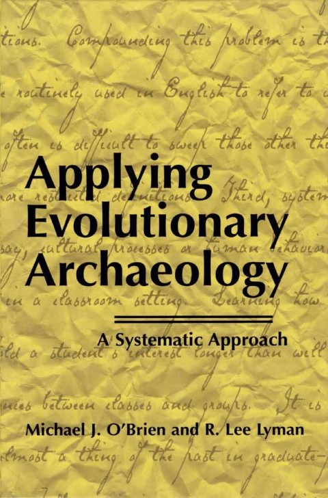 Book Applying Evolutionary Archaeology free