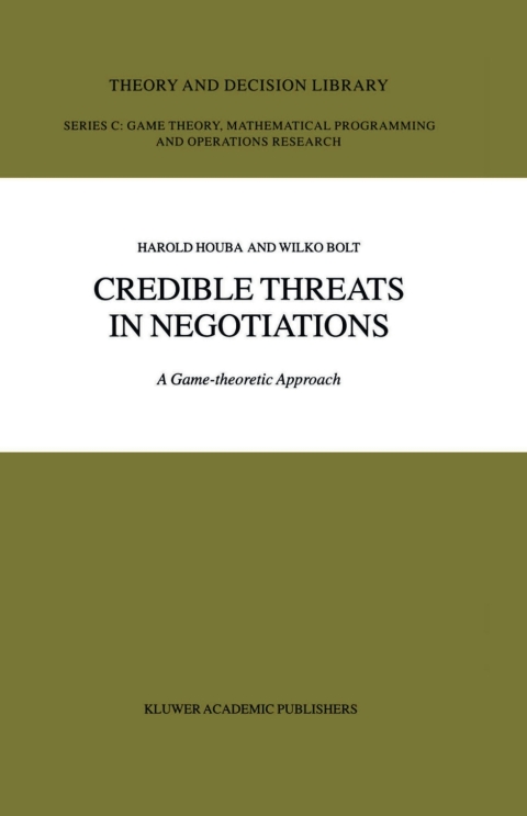 Book Credible Threats in Negotiations free