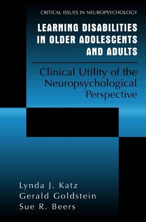 Book Learning Disabilities in Older Adolescents and Adults free